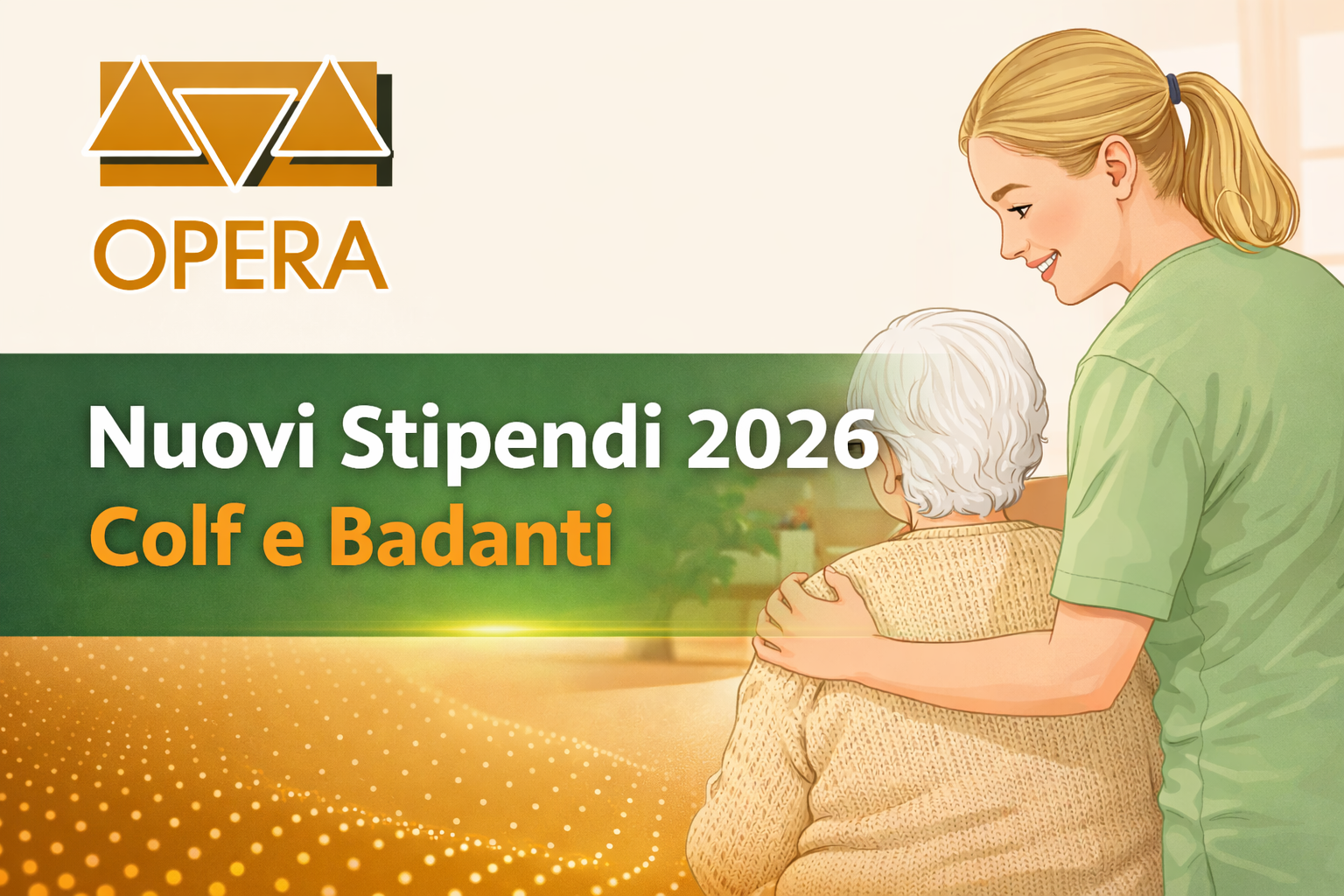 Stipendio Badante 2026: nuovi importi aggiornati